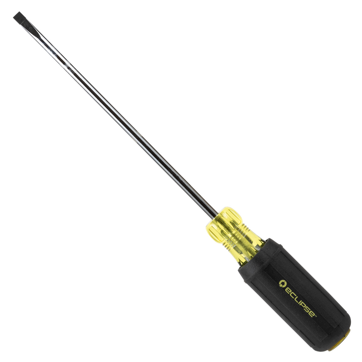 Flat Blade Rubber Grip Screwdriver 3/16 x 6"