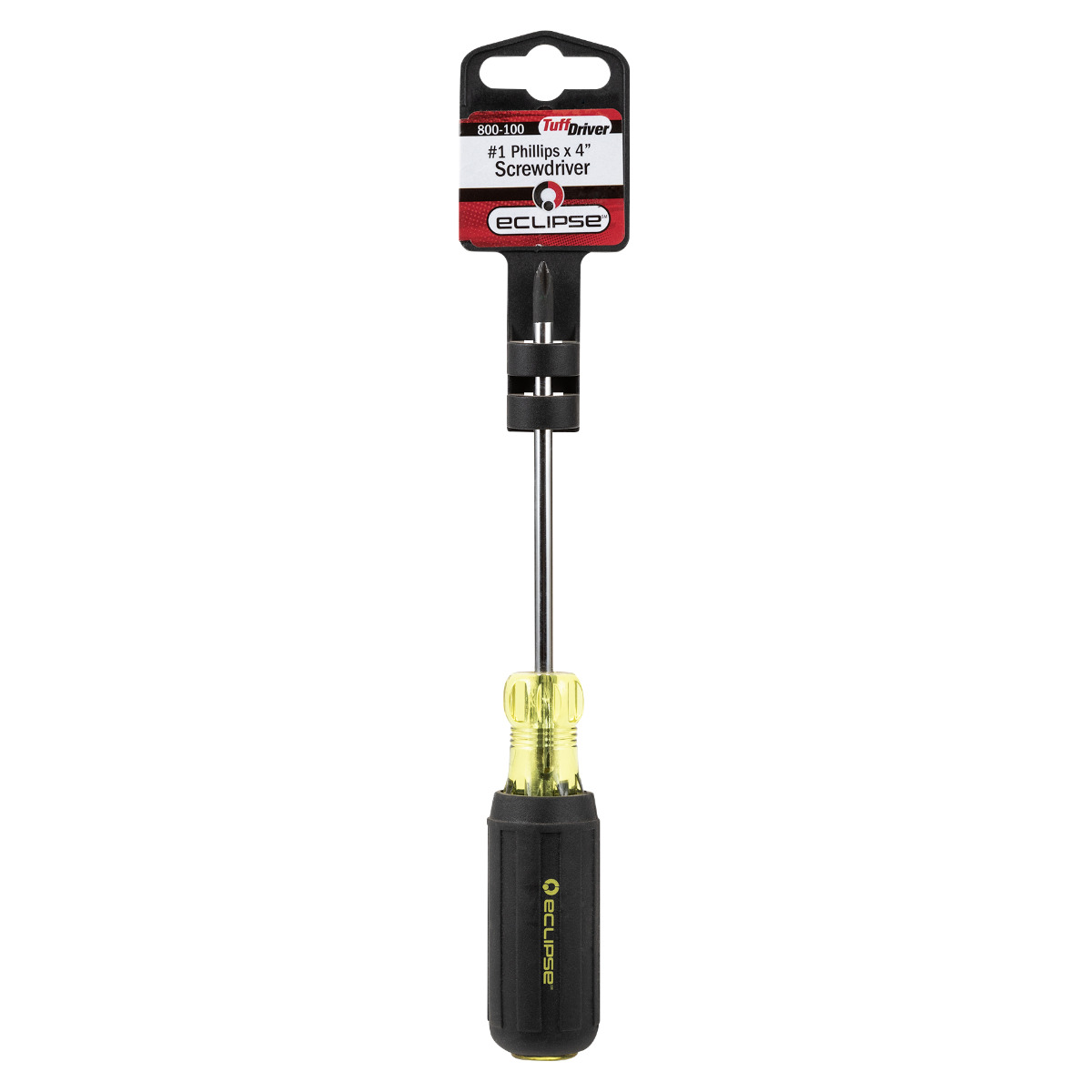 Phillips Rubber Grip Screwdriver #1 x 4"
