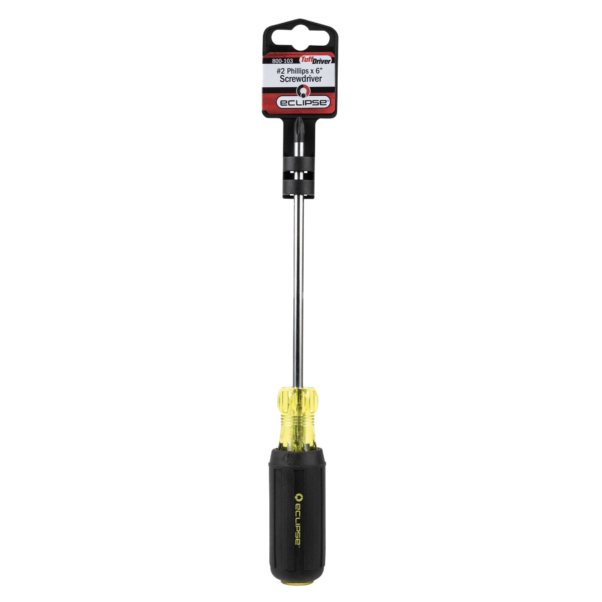Phillips Rubber Grip Screwdriver #2 x 6"