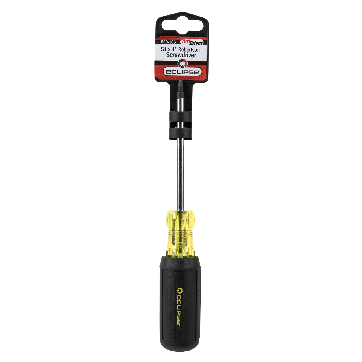Robertson Rubber Grip Screwdriver S1x4"