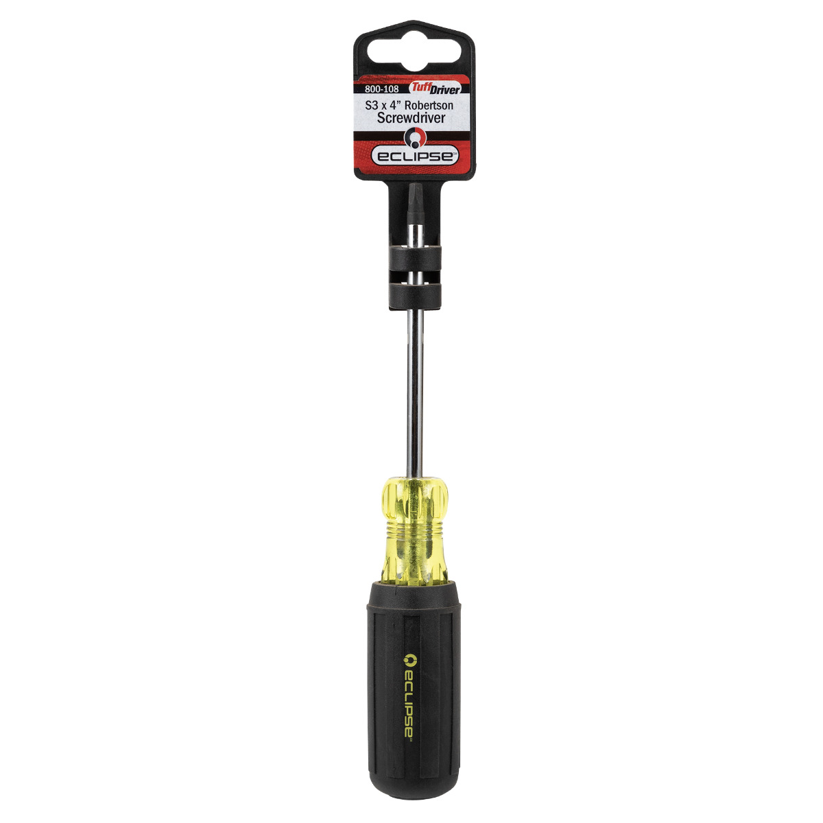 Robertson Rubber Grip Screwdriver S3x4"