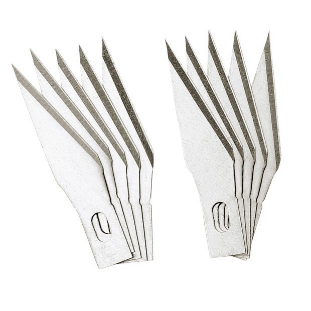 10 Pc Replacement Blades for Small Hobby Knife