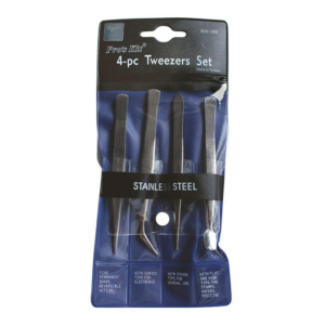 4 Pc. Tweezer Set - Image 2