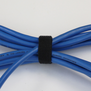 Hook & Loop Tape, 1/2" Wide, Black, 50FT Roll - Image 3