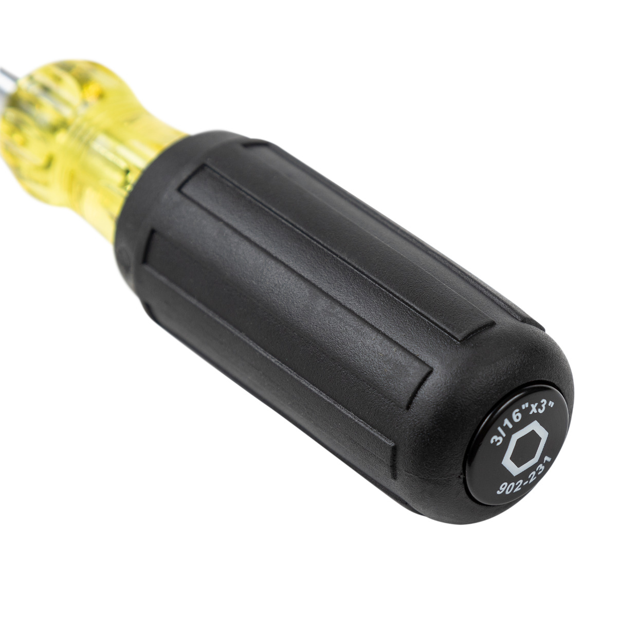 Hollow Shaft Rubber Grip Nutdriver 3/16"