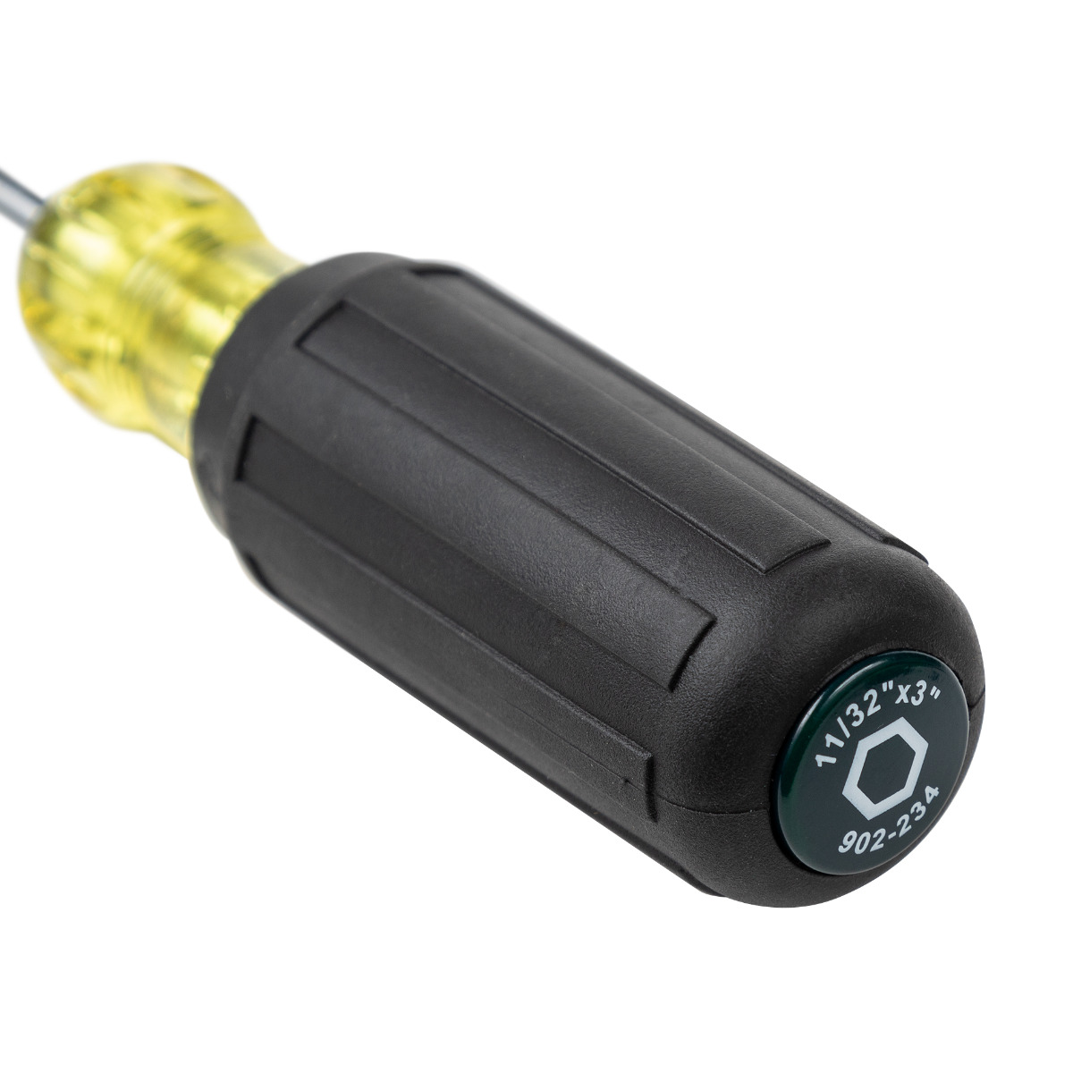 Hollow Shaft Rubber Grip Nutdriver 11/32"