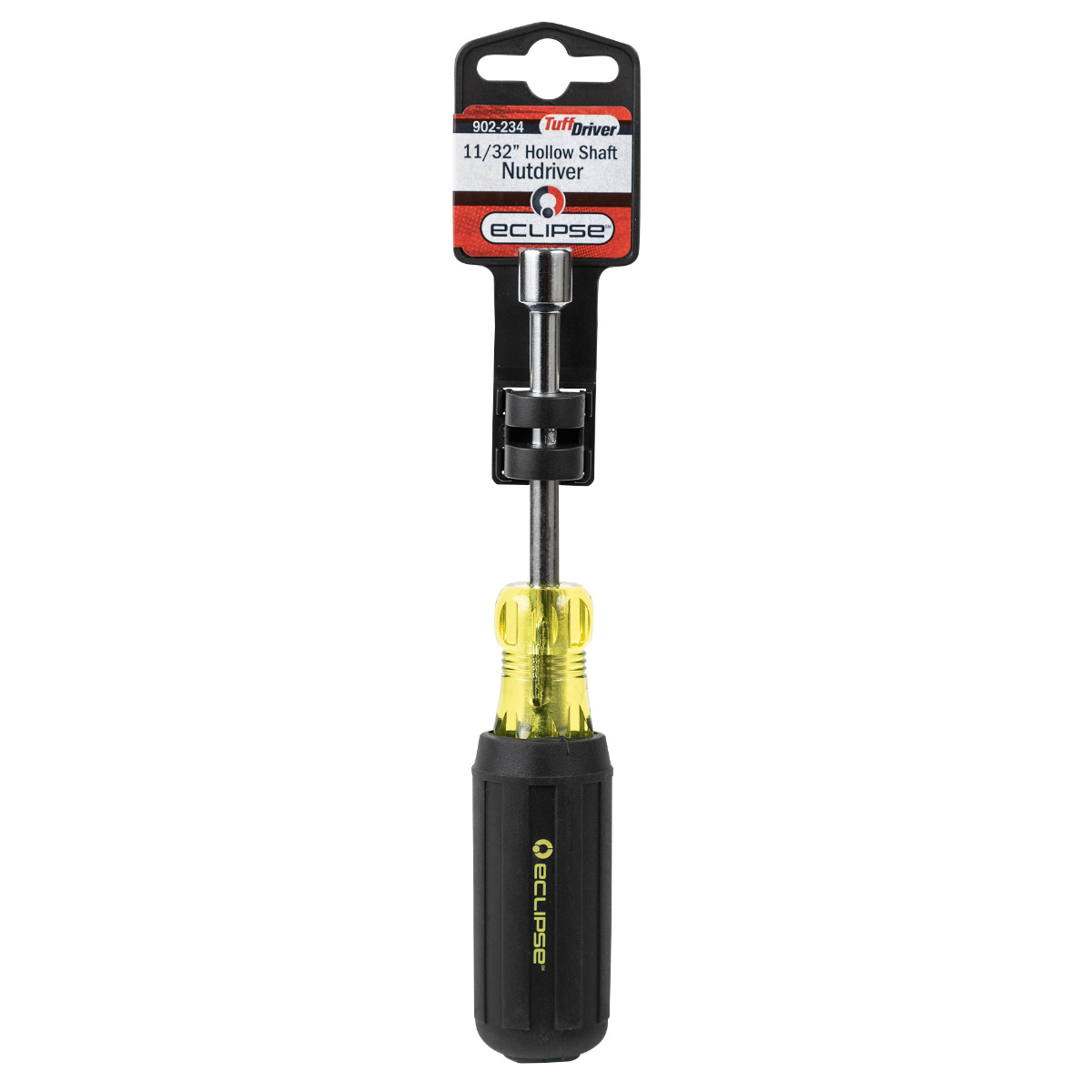 Hollow Shaft Rubber Grip Nutdriver 11/32"