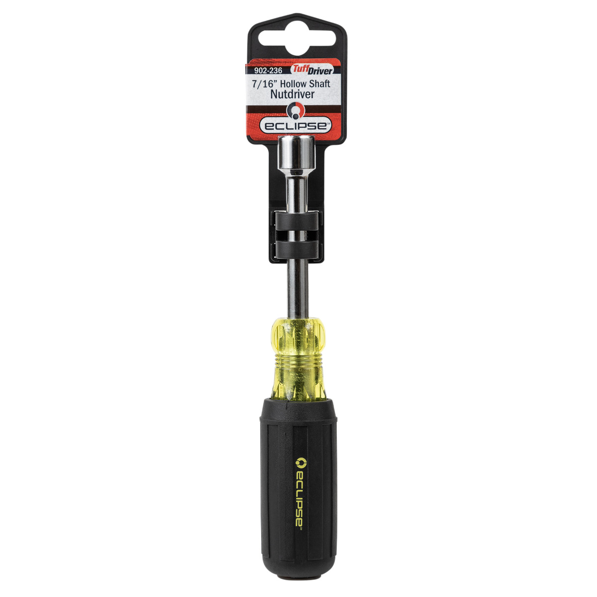 Hollow Shaft Rubber Grip Nutdriver 7/16"