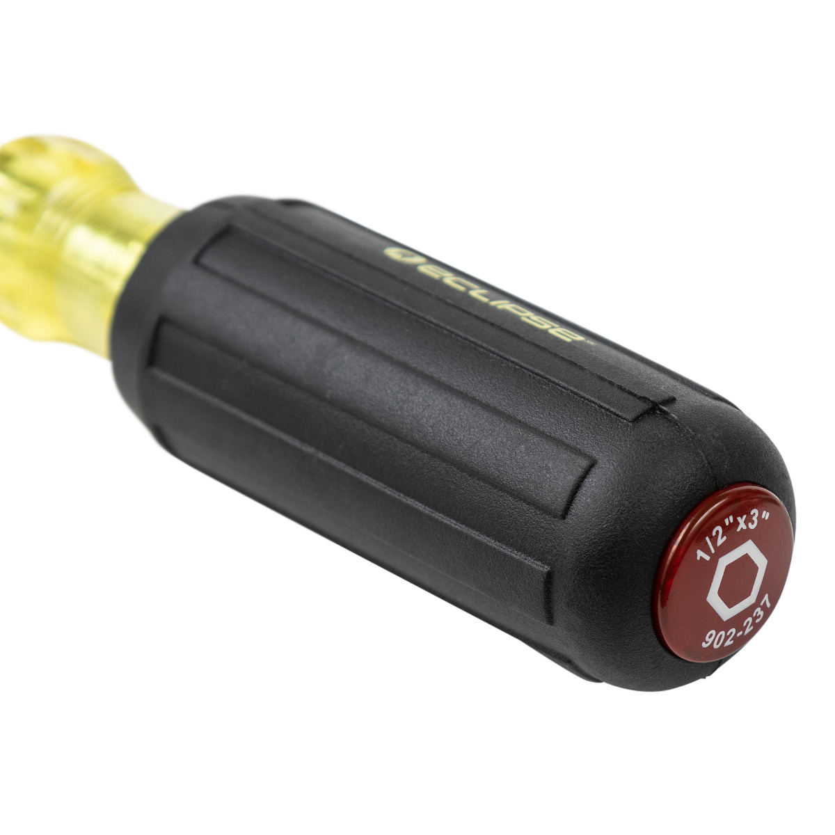 Hollow Shaft Rubber Grip Nutdriver 1/2"