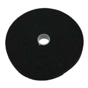 Hook & Loop Tape, 3/4 " Wide, Black, 50FT Roll - Image 2