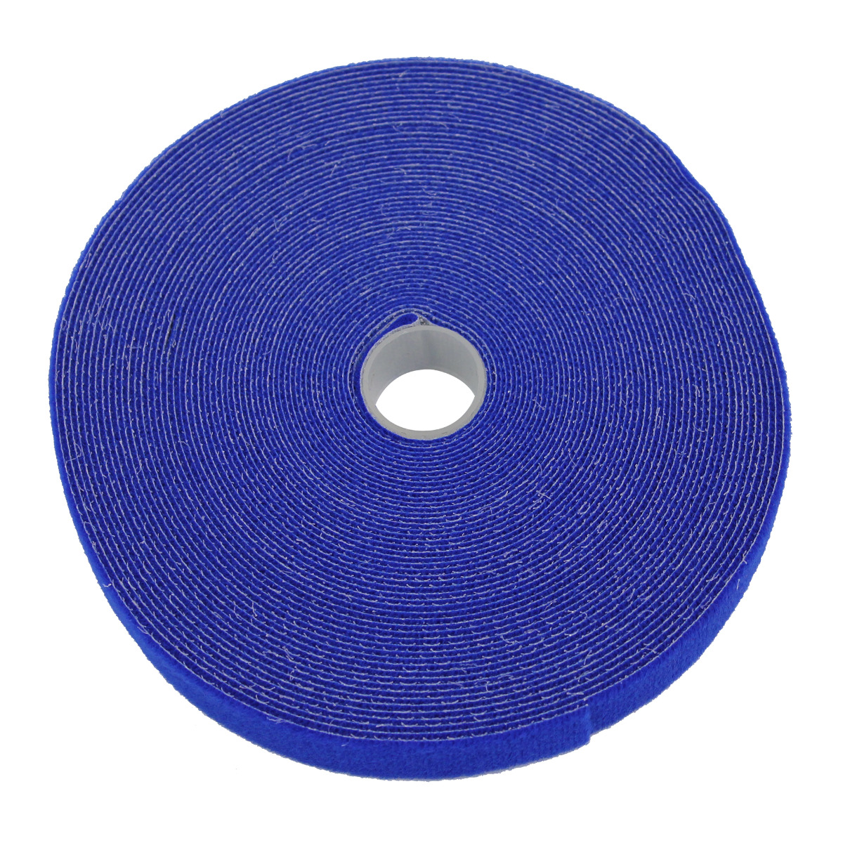 Hook & Loop Tape, 3/4" Wide, Blue, 50 FT Roll