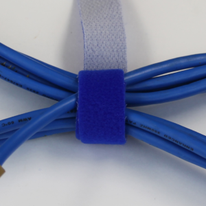 Hook & Loop Tape, 3/4" Wide, Blue, 50 FT Roll - Image 2