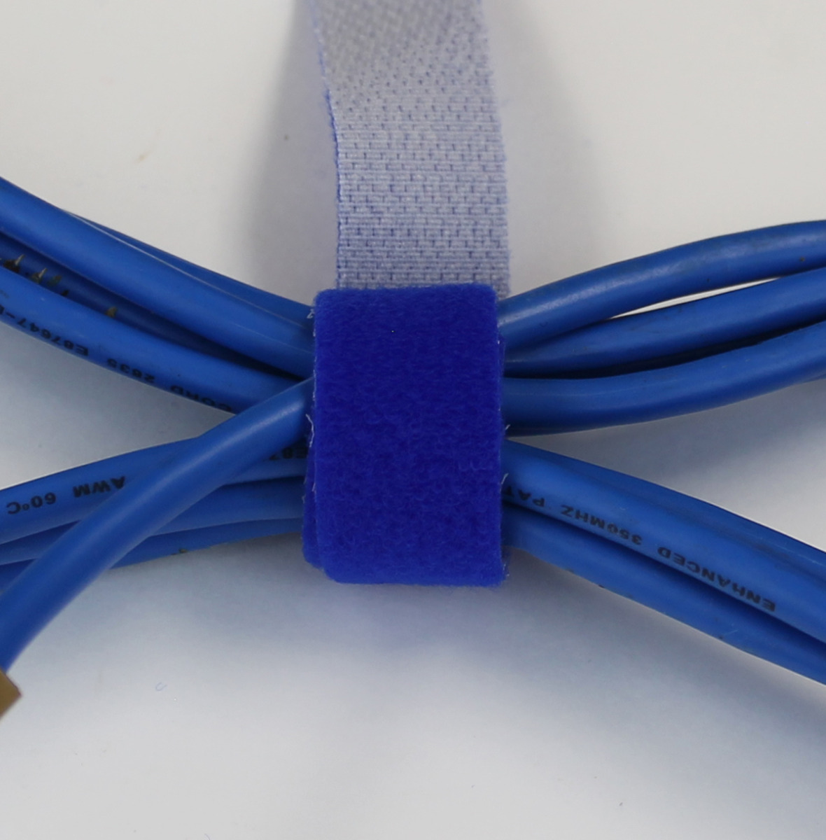 Hook & Loop Tape, 3/4" Wide, Blue, 50 FT Roll