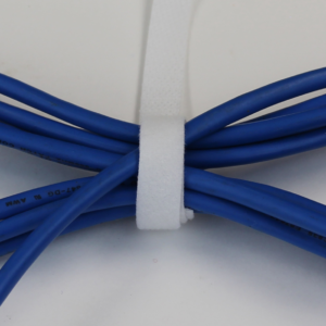 Hook & Loop Tape, 1/2" Wide, White, 50 FT Roll - Image 2