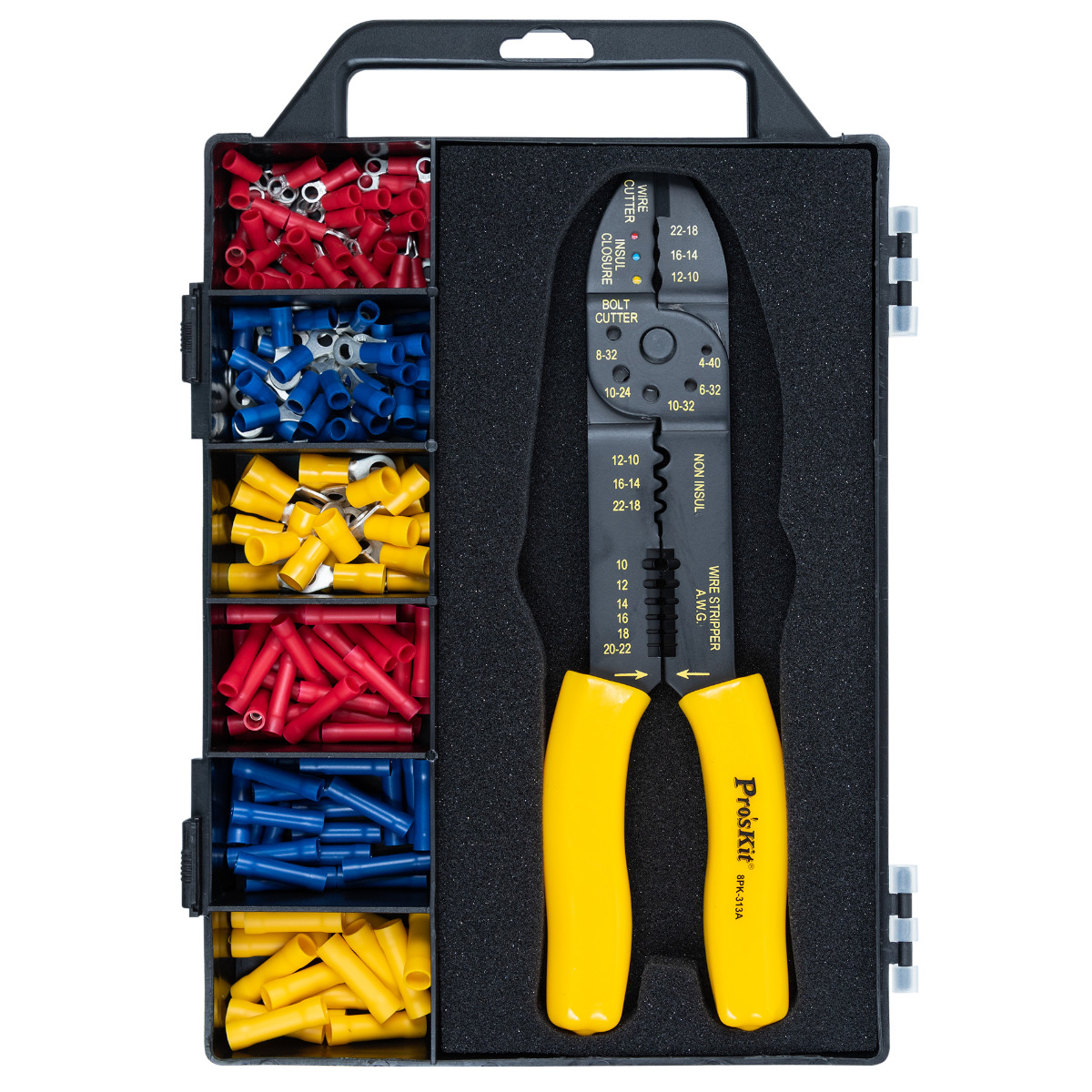 176 Piece Terminal Crimp Kit