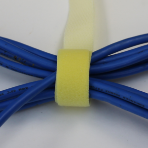 Hook & Loop Tape, 3/4 " Wide, Yellow, 50FT Roll - Image 2