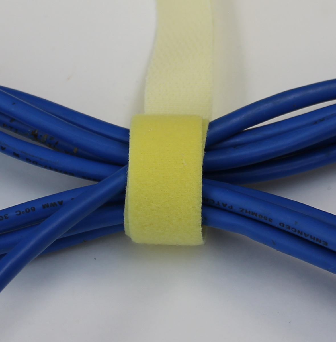 Hook & Loop Tape, 3/4 " Wide, Yellow, 50FT Roll