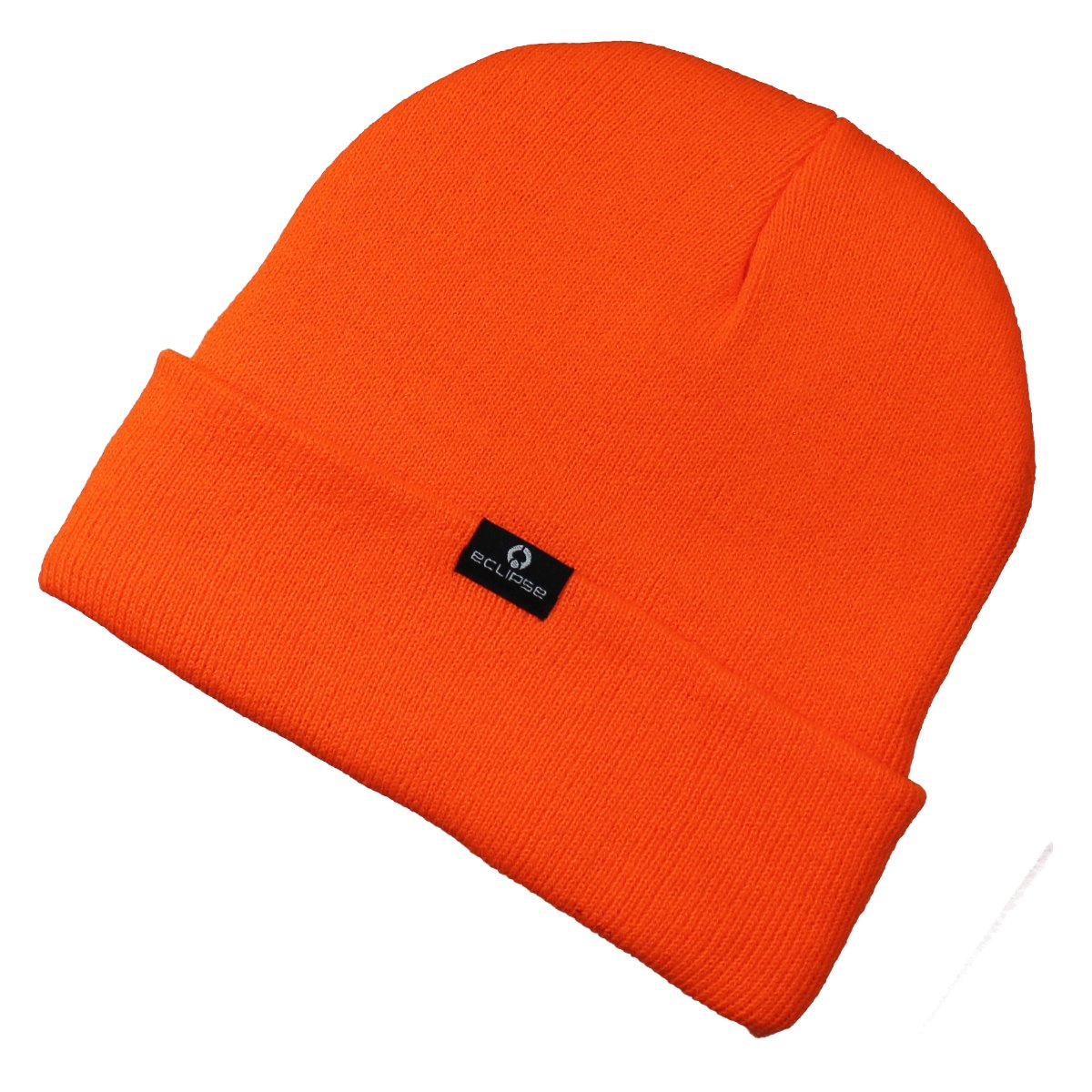 USB LED Rechargeable Beanie Headlight Orange