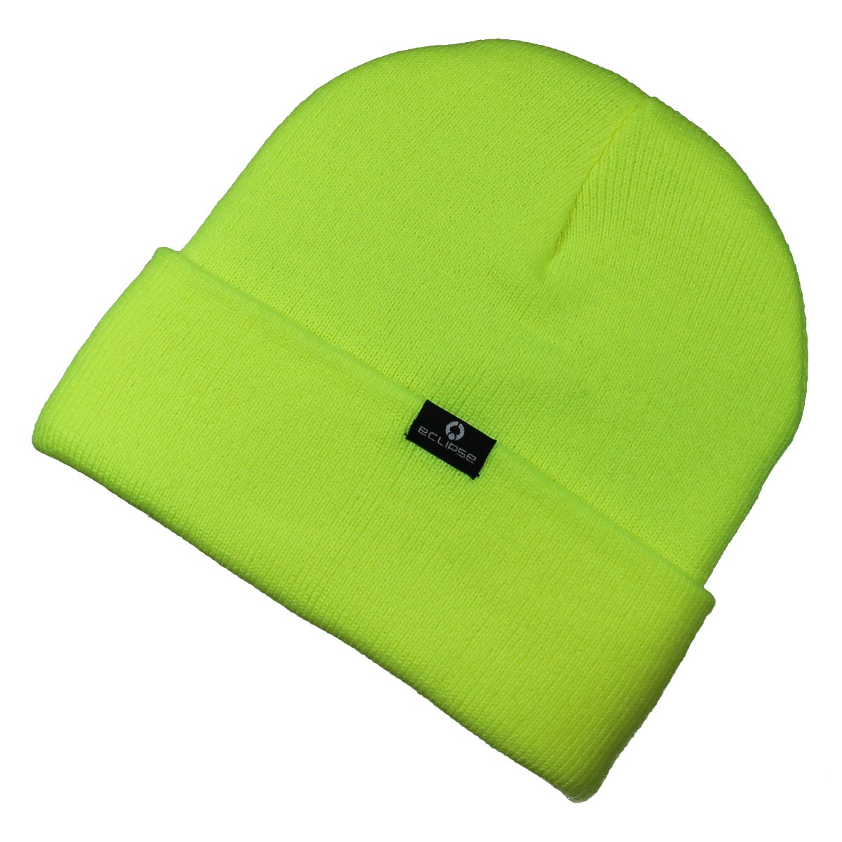 USB LED Rechargeable Beanie Headlight Yellow