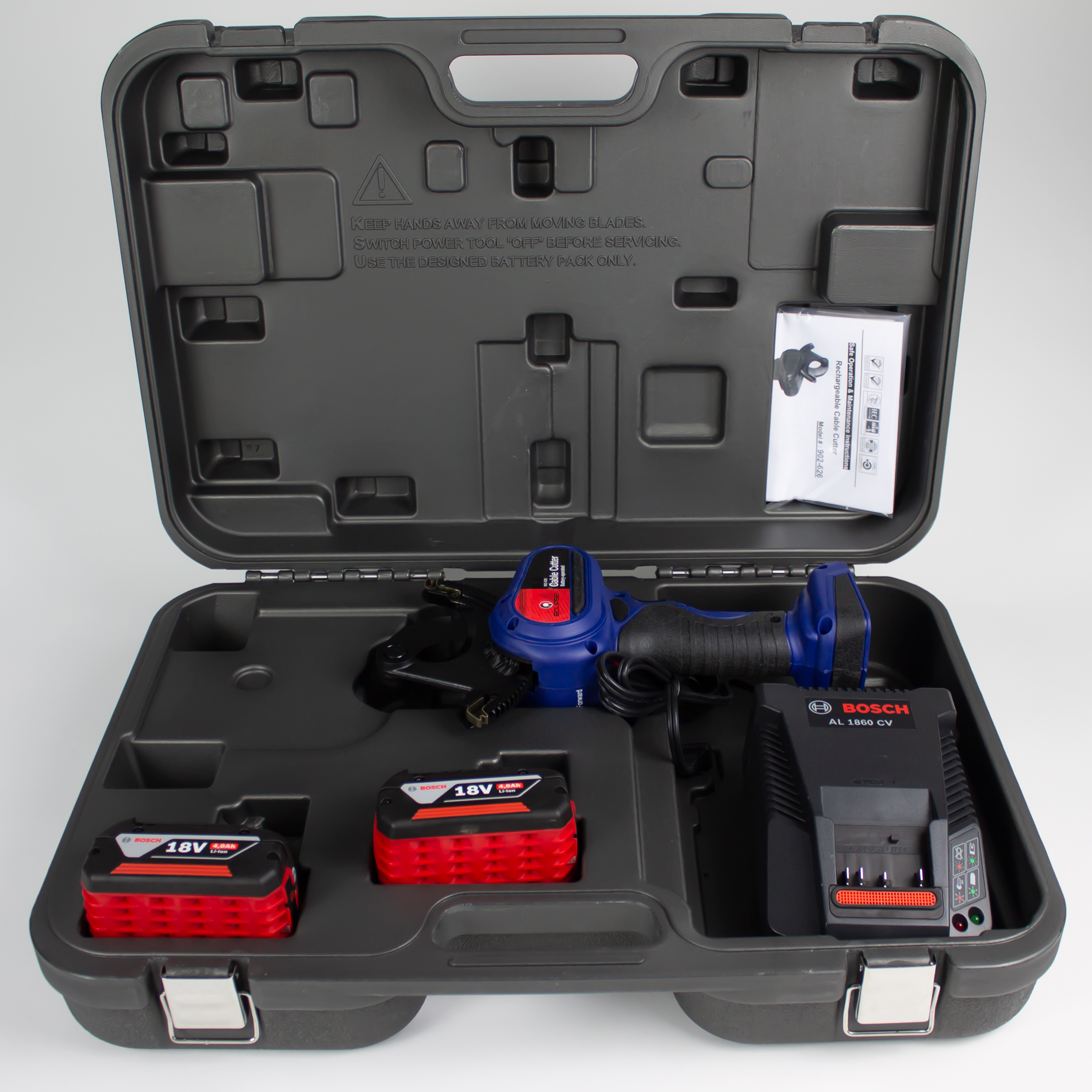 18V Li-Ion Battery Operated Cable Cutter