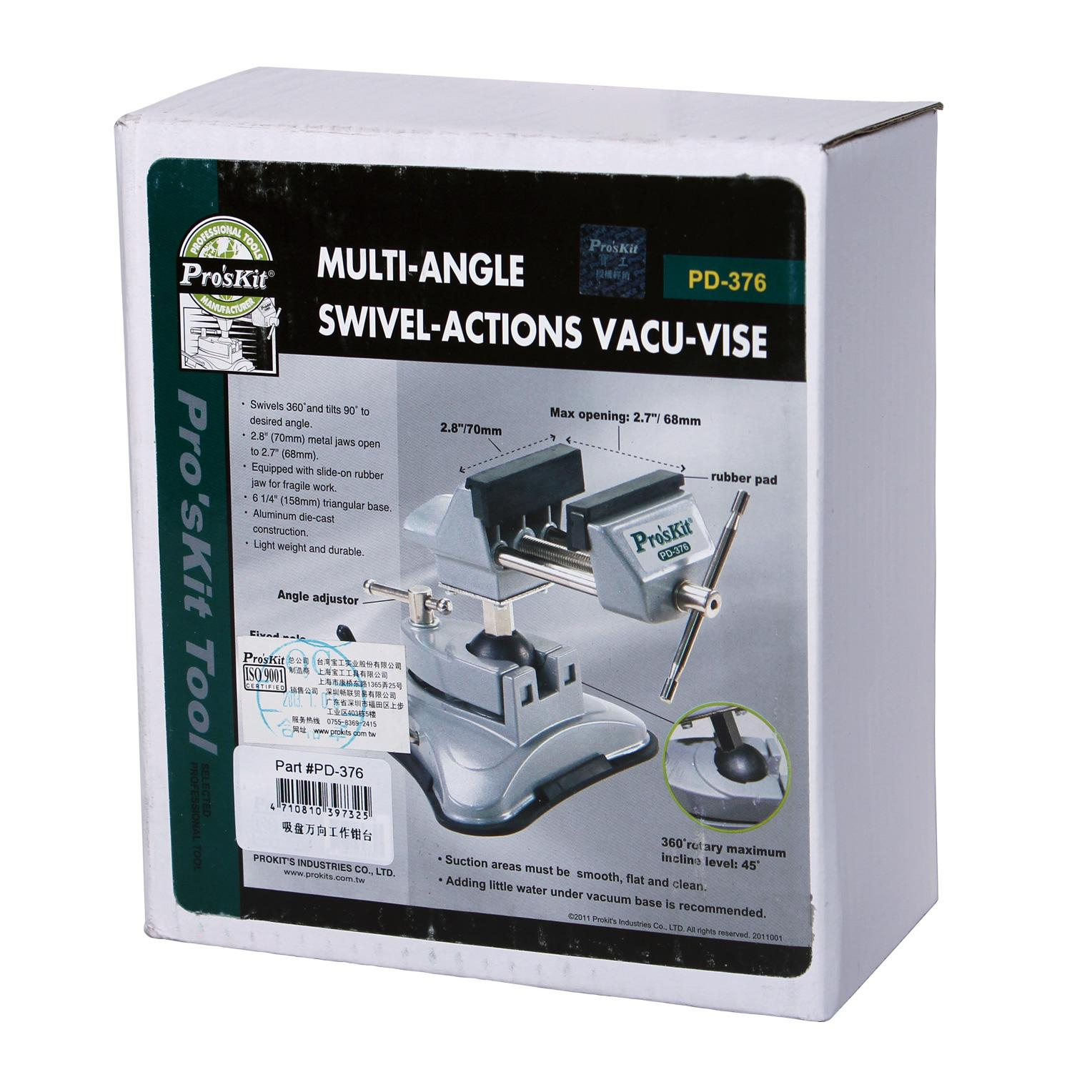 Multi-Angle Swivel Action Vacu-vise