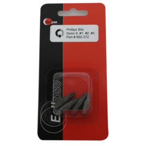 4 Pc Phillips1" Insert Bit Set-Sizes 0,#1,#2,#3