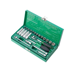 24 pc 1/4" Drive Socket Tool Set
