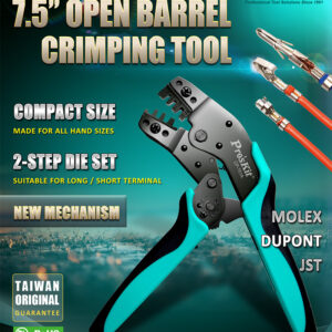 Compact Crimper for Open Barrel Contacts AWG 30-24, 22-18 - Image 7