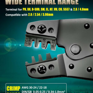 Compact Crimper for Open Barrel Contacts AWG 30-24, 22-18 - Image 6