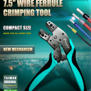 Compact Crimper for Wire Ferrules AWG  22-10 - Image 6