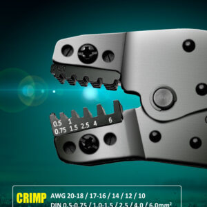 Compact Crimper for Wire Ferrules AWG  22-10 - Image 2