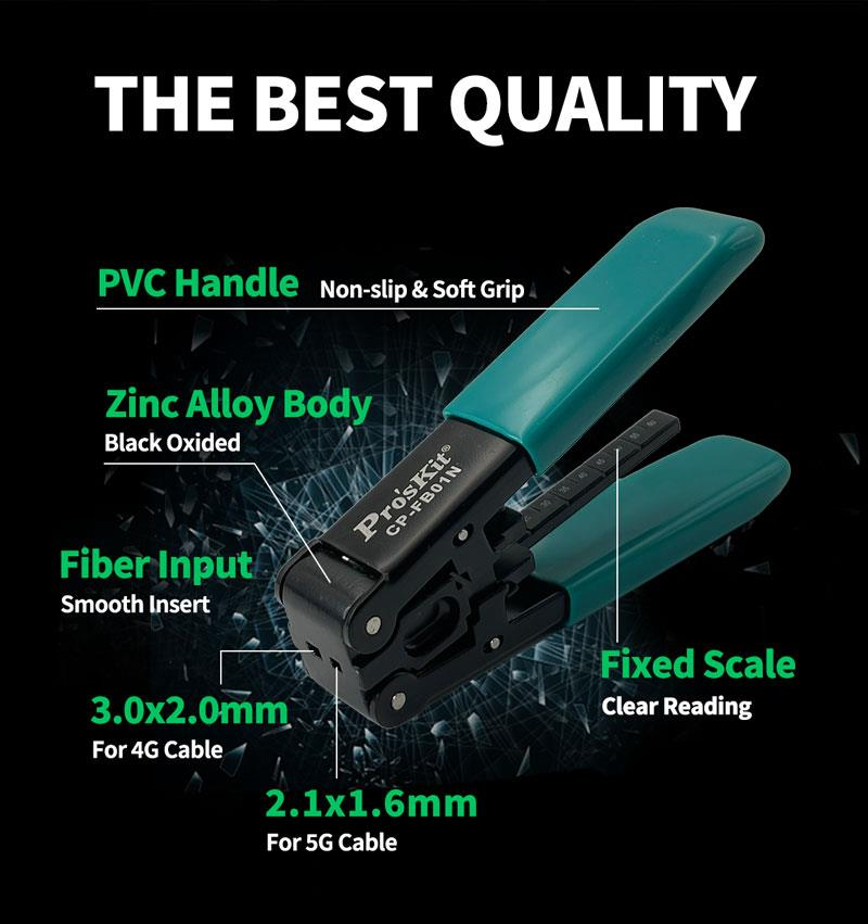 FTTH Drop Cable Stripper Double hole