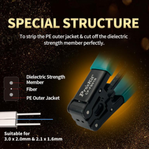 FTTH Drop Cable Stripper Double hole - Image 5