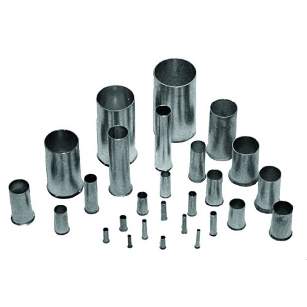 Wire Ferrule, Uninsulated, AWG14, 7mm Long, 1000 per bag