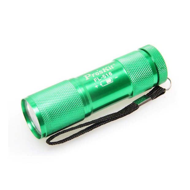3.6 in. 9 LEDs Aluminum Flashlight