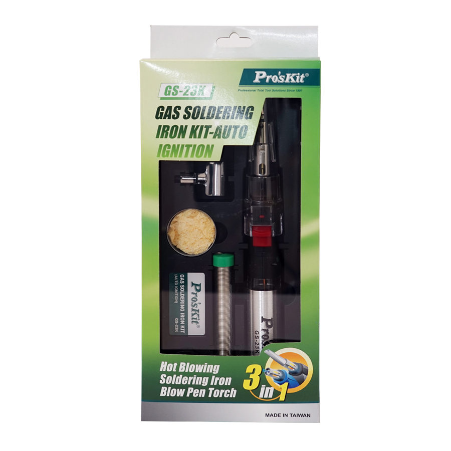Gas Soldering Iron Kit-Auto Ignite