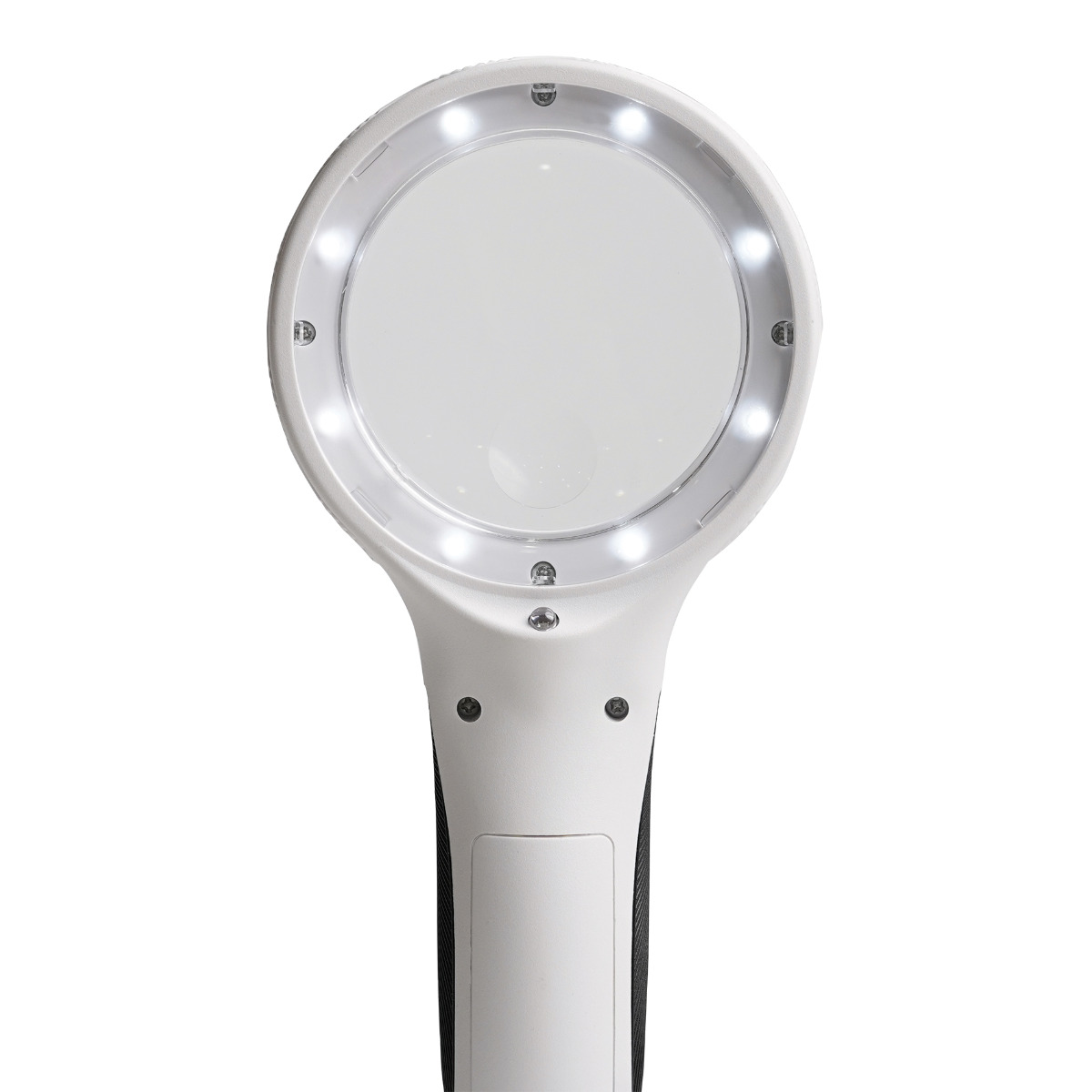 Handheld 2.5X/6X Dual Magnification LED Magnifier with Currency Detecting