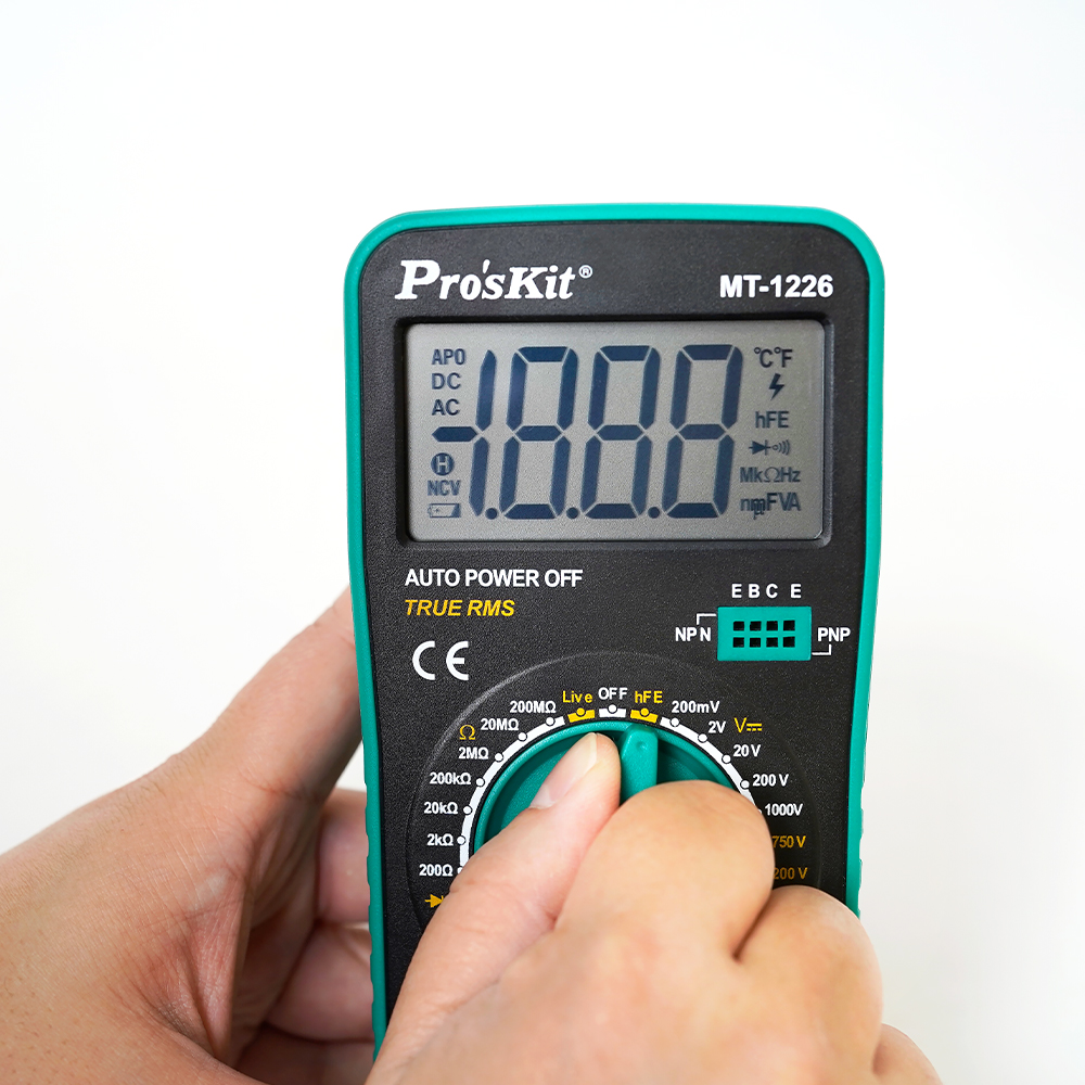 3-1/2 Digit True-RMS Digital Multimeter