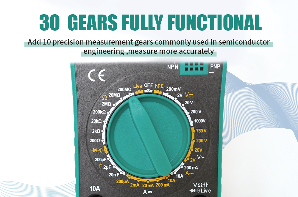 3-1/2 Digit True-RMS Digital Multimeter