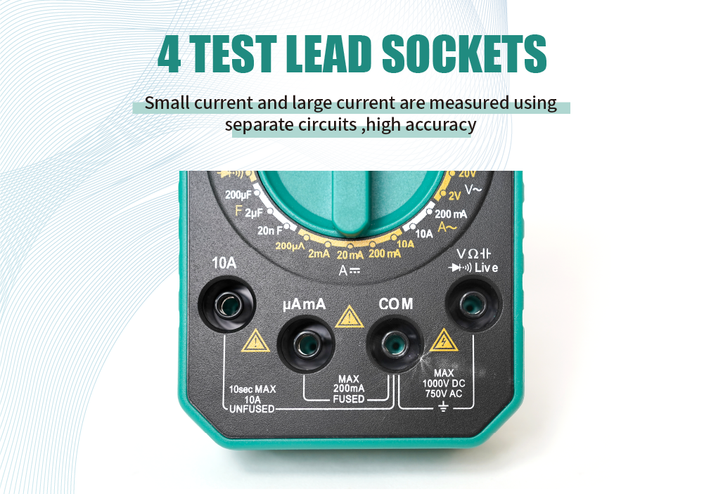 3-1/2 Digit True-RMS Digital Multimeter