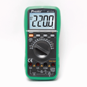 3-3/4 Digits 3999 Counts True-RMS Auto Range Multimeter with Resistance, Frequency, Capacitance, Temperature Tests
