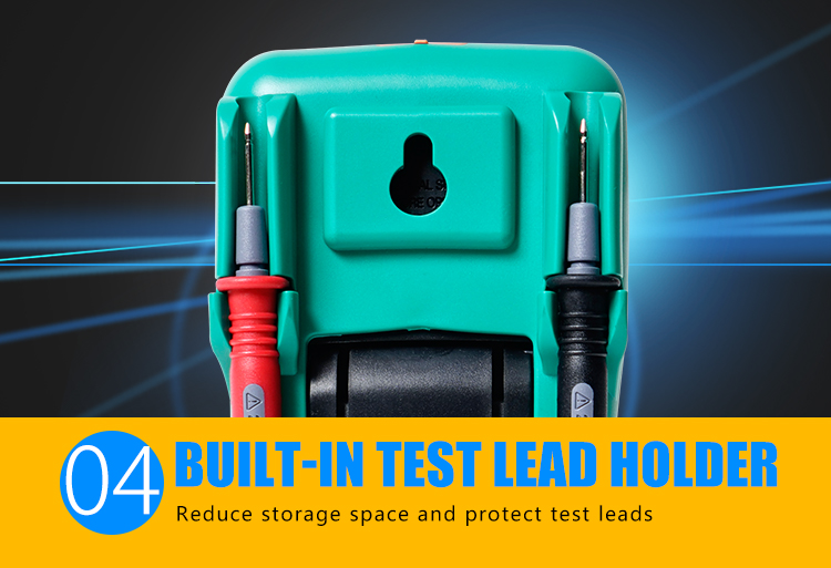 3-5/6 digits 5999 Counts Dual Display Digital Multimeter with USB, Resistance, Frequency, Capacitance, Diode, Transistor Tests