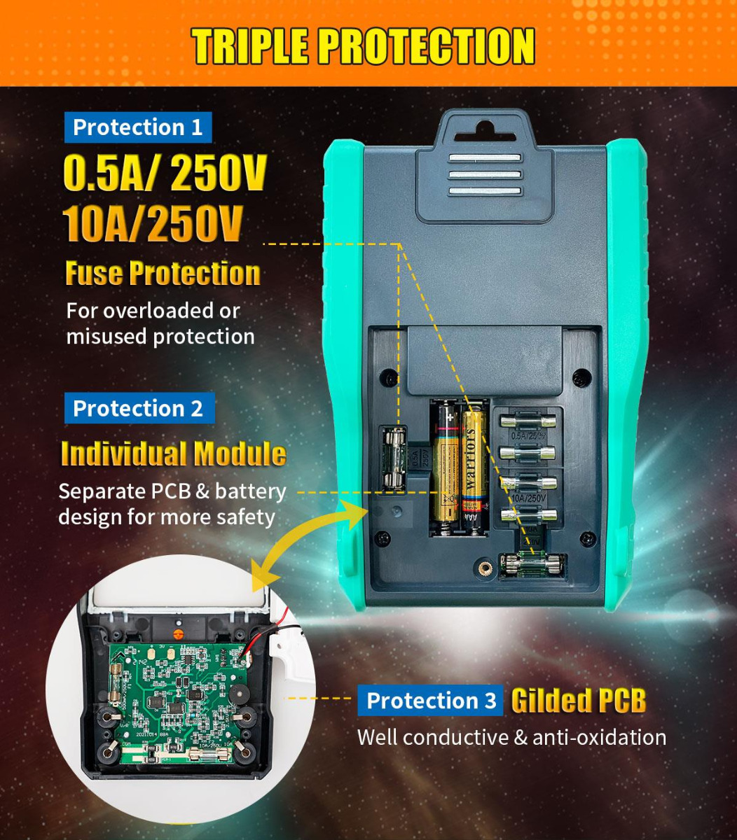 Protective Function Analog Multimeter