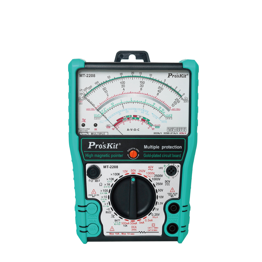 Protective Function Analog Meter with Infrared Remote Control Test
