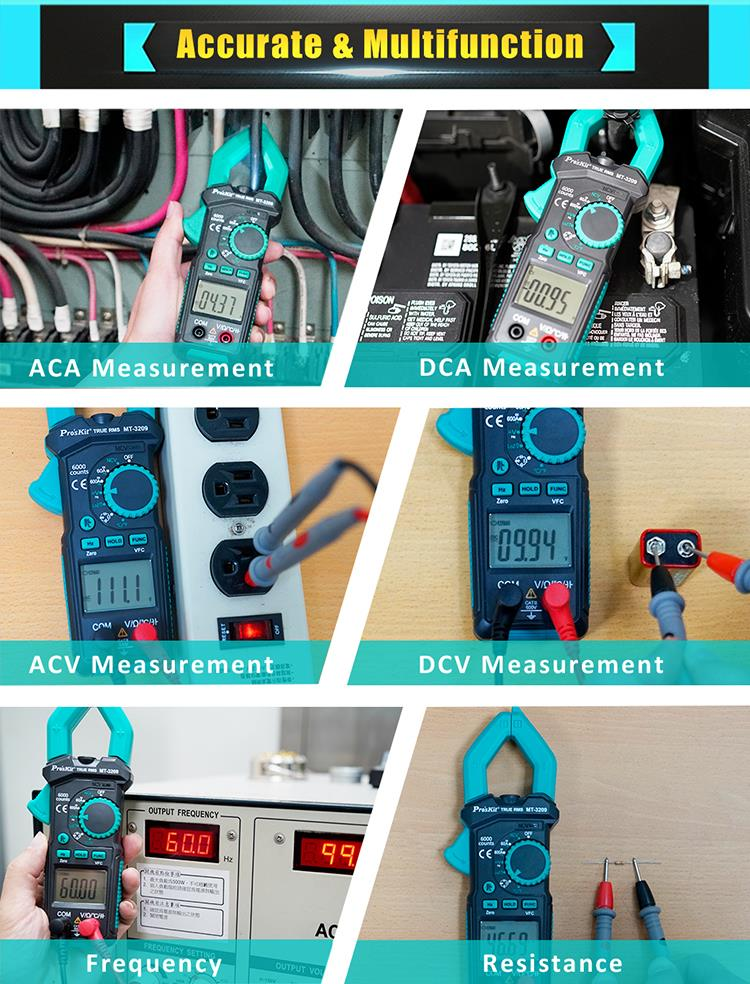 3-5/6 Digital Clamp-on Meter