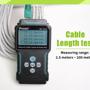 Li-Ion Rechargeable LCD Network Cable Tester and Probe Kit - Image 7
