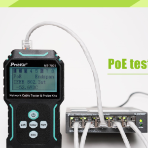Li-Ion Rechargeable LCD Network Cable Tester and Probe Kit - Image 6
