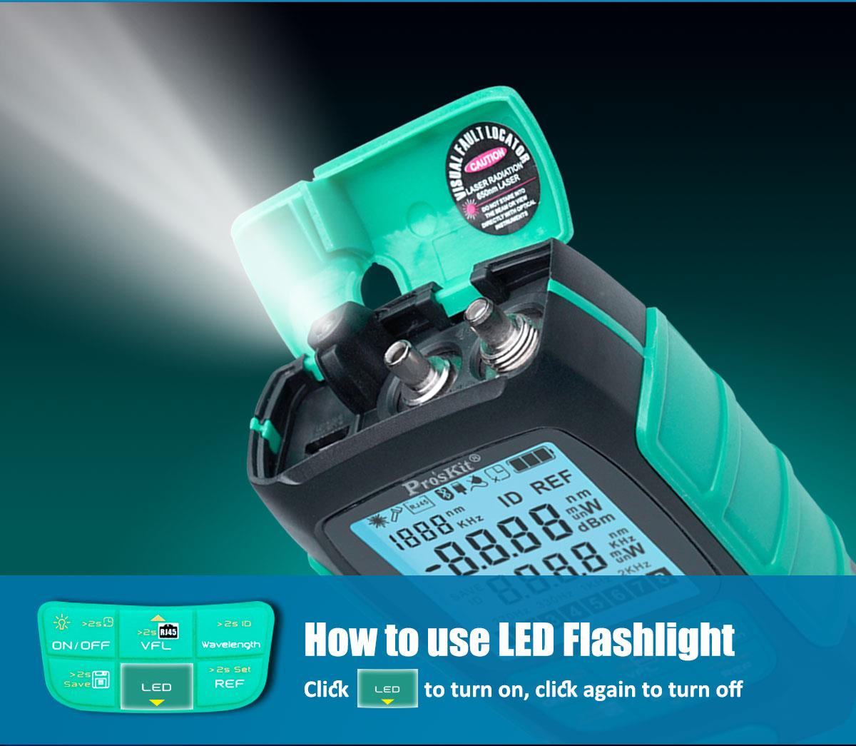 4 in 1 fiber Optical Power Multimeter