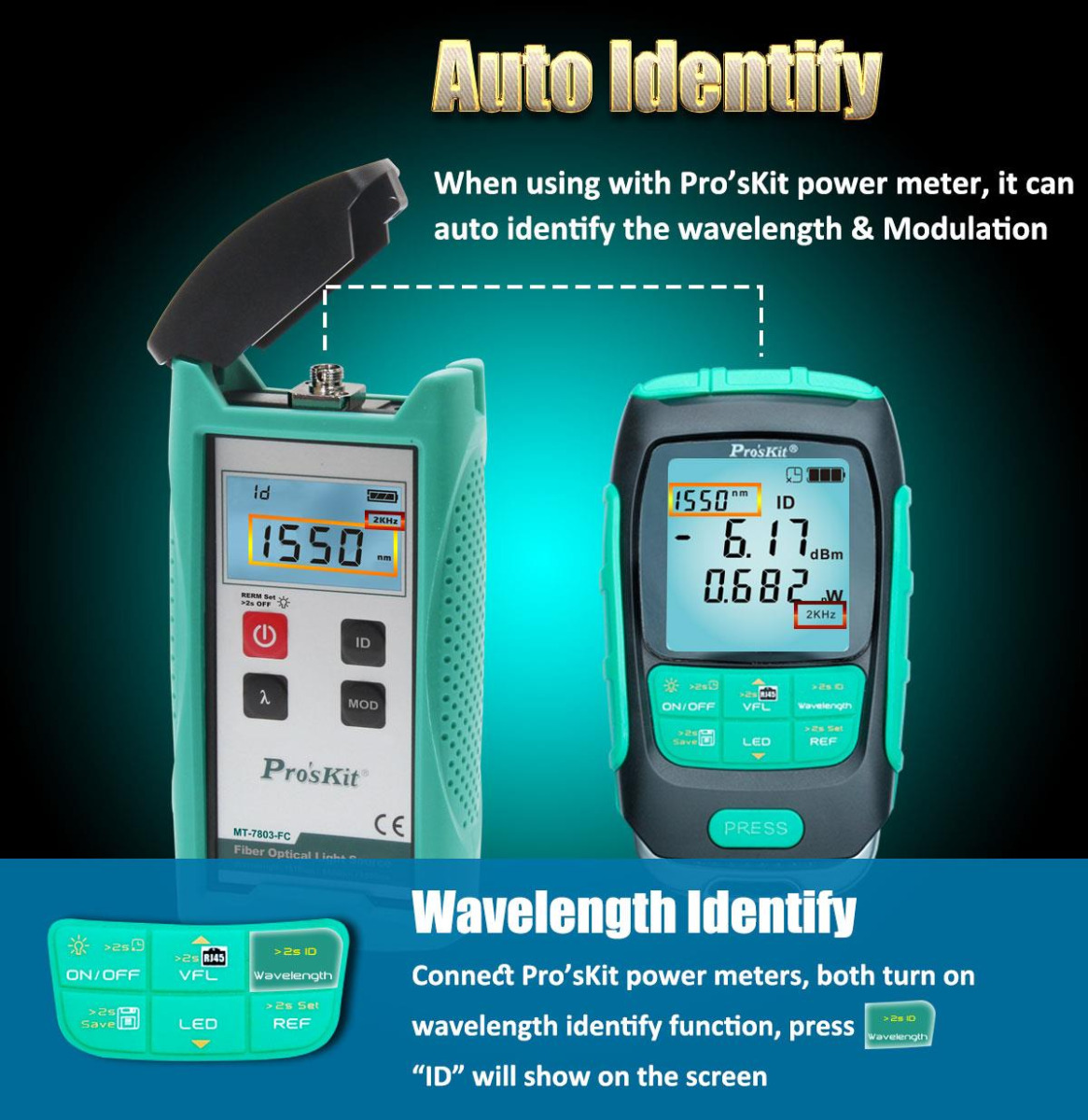 4 in 1 fiber Optical Power Multimeter