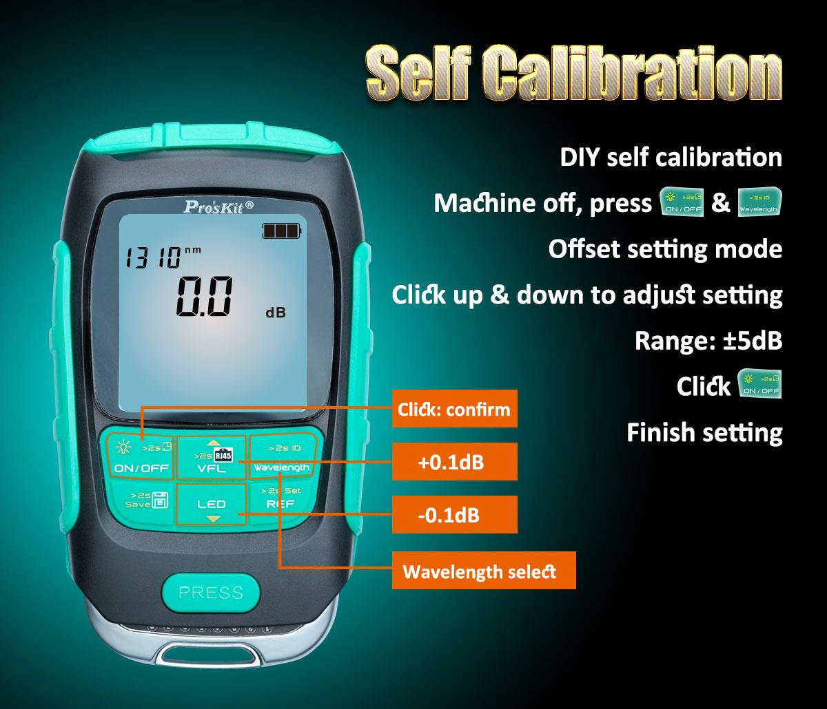 4 in 1 fiber Optical Power Multimeter